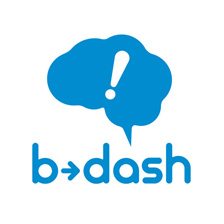 b-dash／ロゴデザイン